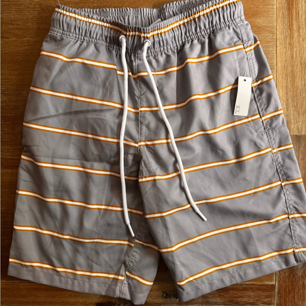 New mens 9” quick dry swim trunks size XS